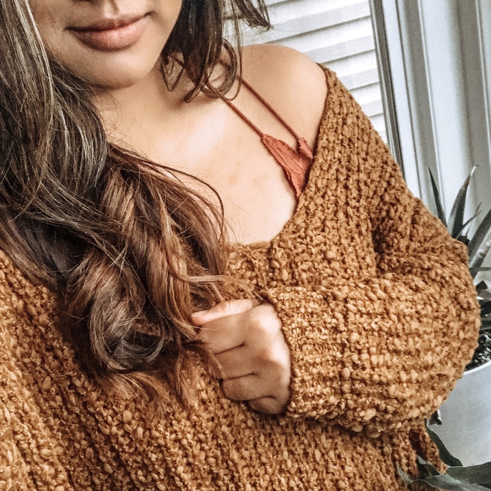 >>LAST<< Carrie Popcorn Textured Oversized Sweater - Picture 5 of 5